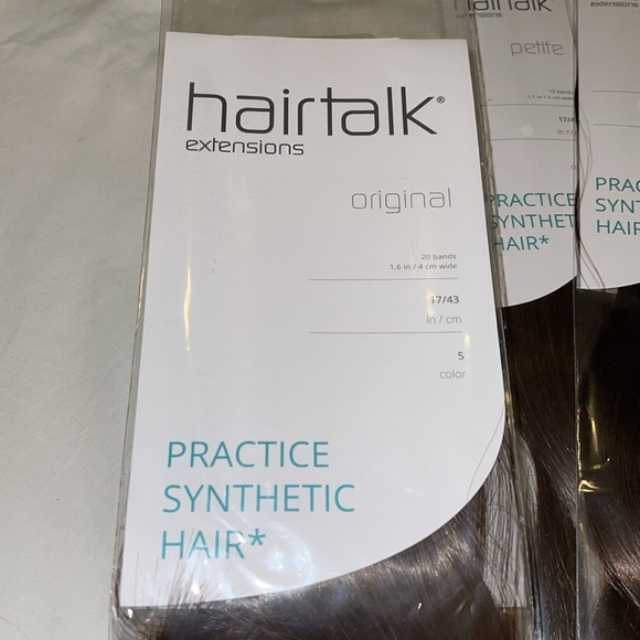 HAIRTALK Extensions Practice Synthetic Hair - Picture 2 of 5